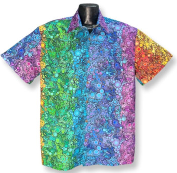 60s Effervescense Retro Hawaiian Shirt Retro Hawaiian Aloha Shirt